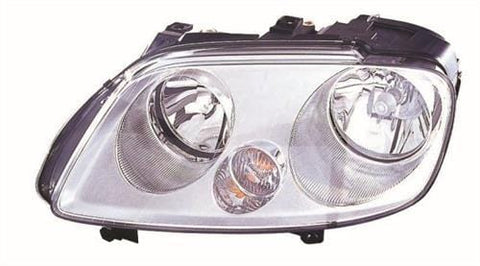 Volkswagen Caddy Van 2004-2010 Headlamp No Fog Lamp Version Passenger Side L