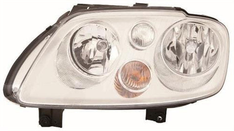 Volkswagen Caddy Van 2004-2010 Headlamp With Fog Lamp Passenger Side L