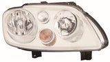 Volkswagen Caddy Van 2004-2010 Headlamp With Fog Lamp Driver Side R