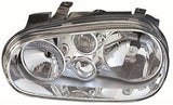 Volkswagen Golf 3 Door Hatchback 1998-2004 Headlamp No Fog Lamp Version Passenger Side L