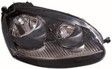 Volkswagen Golf 3 Door Hatchback 2004-2008 Headlamp Halogen Black Type (GTi Models) Driver Side R