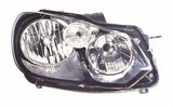 Volkswagen Golf 3 Door Hatchback 2009-2013 Headlamp Halogen Type Driver Side R