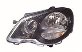 Volkswagen Polo 3 Door Hatchback 2005-2009 Headlamp GTi Models Passenger Side L