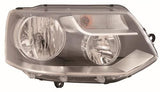 Volkswagen Transporter Van 2010-2015 Headlamp Twin Reflector Type Driver Side R