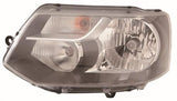 Volkswagen Transporter Van 2010-2015 Headlamp Single Reflector Type Passenger Side L