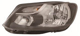 Volkswagen Caddy Van 2010-2015 Headlamp Single Reflector Type (Own Brand) Passenger Side L