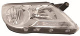 Volkswagen Tiguan Estate 2008-2011 Headlamp Halogen Version Driver Side R