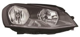 Volkswagen Golf 5 Door Hatchback 2013-2017 Headlamp Halogen Type (Own Brand) Driver Side R