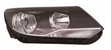 Volkswagen Tiguan Estate 2011-2016 Headlamp Halogen Type With Halogen Daytime Running Lamp Driver Side R