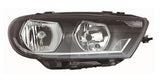 Volkswagen Scirocco Coupe 2014-2017 Headlamp Halogen Type Driver Side R