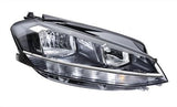 Volkswagen Golf Estate 2017-2020 Headlamp Halogen Type With LED Daytime Running Lamp All Models Except GTI Or GTD Or GTE Or Type R Driver Side R