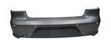 Volkswagen Passat Saloon 2011-2015 Rear Bumper With Sensor Holes - Primed (Standard Models) 