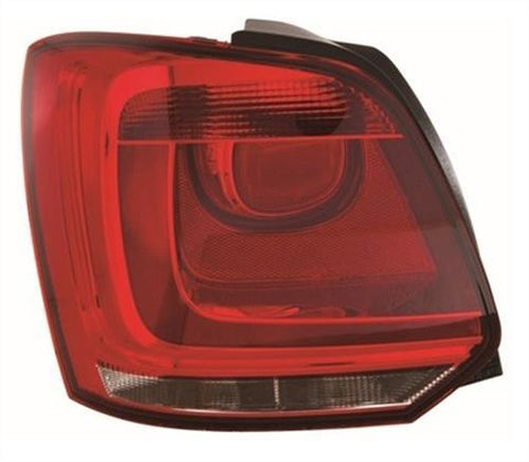 Volkswagen Polo 3 Door Hatchback 2009-2014 Rear Lamp Passenger Side L