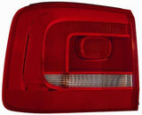 Volkswagen Touran MPV 2010-2015 Rear Lamp Outer Section Passenger Side L