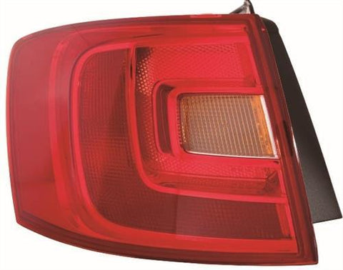 Volkswagen Jetta Saloon 2011-2014 Rear Lamp Outer Section Passenger Side L