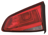 Volkswagen Golf 3 Door Hatchback 2013-2017 Rear Lamp Inner Section Not LED Type Red Driver Side R