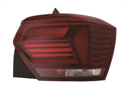 Volkswagen Polo 5 Door Hatchback 2018-2021 Rear Lamp Not LED Type Driver Side R