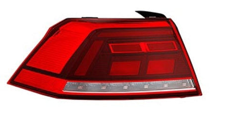 Volkswagen Passat Saloon 2019-2023 Rear Lamp LED Type Clear Indicator Passenger Side L