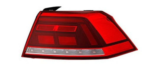 Volkswagen Passat Saloon 2019-2023 Rear Lamp LED Type Clear Indicator Driver Side R