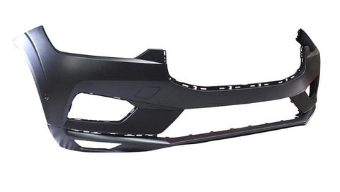 Volvo XC60 Estate 2017-2022 Front Bumper No Wash Jet Holes No Sensor Holes With Sensor Template Primed