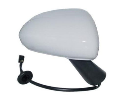 Vauxhall Corsa 3 Door Hatchback 2015-2020- Door Mirror Electric Heated Type With Primed Cover (Black Arm) Driver Side R