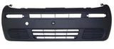 Vauxhall Vivaro Van 2000-2007 Front Bumper No Lamp Holes - Textured (Petrol & Diesel 1.9 Models)