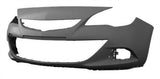 Vauxhall Astra 3 Door Hatchback 2012-2018- Front Bumper No Wash Jet or Sensor Holes - Primed (Standard Models)