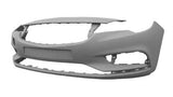 Vauxhall Astra 5 Door Estate 2016-2019- Front Bumper No Sensor Holes - No Park Assist - Primed (Standard Models)