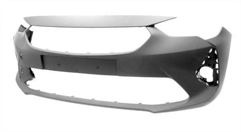 Vauxhall Corsa 5 Door Hatchback 2020-2023- Front Bumper Templates to Drill 2 Sensor Holes and 2 Park Assist Holes (All Models Except SE, SRI and Design) Primed