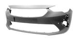 Vauxhall Corsa 5 Door Hatchback 2020-2023 Front Bumper With Sensor Holes With Park Assist Template Primed
