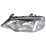 Vauxhall Astra Cabriolet 1998-2006 Headlamp Halogen Chrome Type Passenger Side L