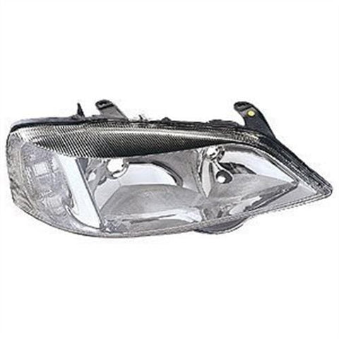 Vauxhall Astra Cabriolet 1998-2006 Headlamp Halogen Chrome Type Driver Side R