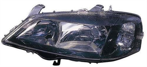 Vauxhall Astra Saloon 1998-2004 Headlamp Halogen Black Type Passenger Side L