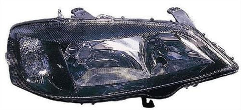 Vauxhall Astra Coupe 2000-2004 Headlamp Halogen Black Type Driver Side R