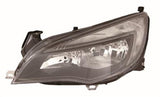 Vauxhall Astra 5 Door Hatchback 2010-2012 Headlamp Halogen Black Type Passenger Side L