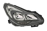 Vauxhall Corsa D 5 Door Hatchback 2011-2015 Headlamp Black Type (Not Adaptive Lighting) Driver Side R