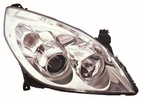 Vauxhall Vectra Hatchback 2005-2008 Headlamp Halogen Version Clear Driver Side R