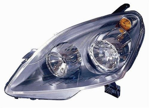 Vauxhall Zafira MPV 2005-2008 Headlamp Halogen Type - Black Passenger Side L