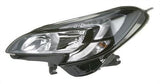 Vauxhall Corsa 5 Door Hatchback 2015-2020 Headlamp Halogen Version With LED Daytime Lamp Passenger Side L