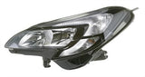 Vauxhall Corsa 3 Door Hatchback 2015-2020- Headlamp Halogen Type With Halogen Daytime Running Lamp Passenger Side L