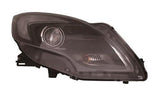 Vauxhall Zafira MPV 2012-2016 Headlamp Halogen Type With Black Upper Trim Driver Side R