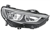 Vauxhall Insignia Hatchback 2017-2020 Headlamp Halogen With Smoked LED Daytime Running Lamp Driver Side R