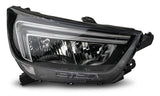 Vauxhall Mokka Hatchback 2016-2019 Headlamp Halogen With LED Daytime Running Lamp Driver Side R