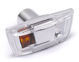 Vauxhall Corsa 5 Door Hatchback 2006-2011 Indicator Lamp Clear Lens - With Grey Base (Situated In The Front Wing) Driver Side R