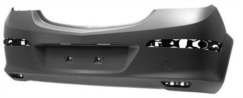 Vauxhall Astra 3 Door Hatchback 2005-2012 Rear Bumper No Sensor Holes - Not Large Exhaust Cut Out - Primed 