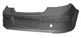 Vauxhall Astra 5 Door Hatchback 2007-2010 Rear Bumper No Sensor Holes - Primed (Not SRi Models) 