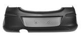 Vauxhall Corsa 3 Door Hatchback 2006-2011 Rear Bumper Cut Out Template For Sensors - No Bike Rack System - Primed (Sport Models) 