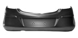 Vauxhall Corsa 3 Door Hatchback 2006-2011 Rear Bumper No Sensor Holes or Bike Rack System - Primed (Standard Models) 