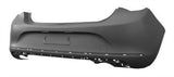 Vauxhall Astra 5 Door Hatchback 2012-2015 Rear Bumper No Sensor Holes - Primed 