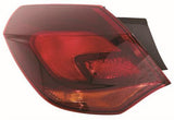 Vauxhall Astra 5 Door Hatchback 2012-2015 Rear Lamp Outer Section - Black Passenger Side L